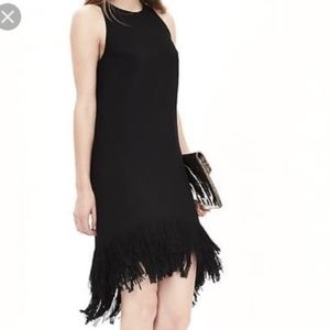 NWOT Banana Republic Fringe Hem Dress